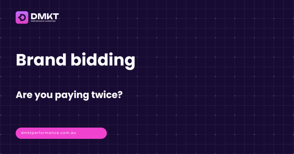 Brand bidding header - are you paying for Google Ads clicks you already get free organically